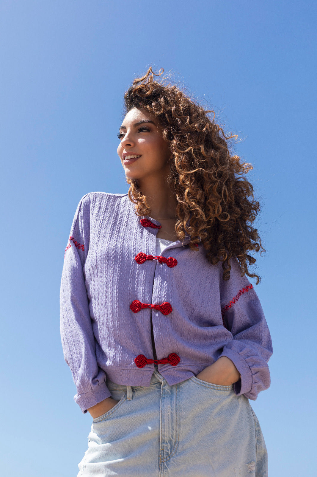 Cardigan Lavande Nomade