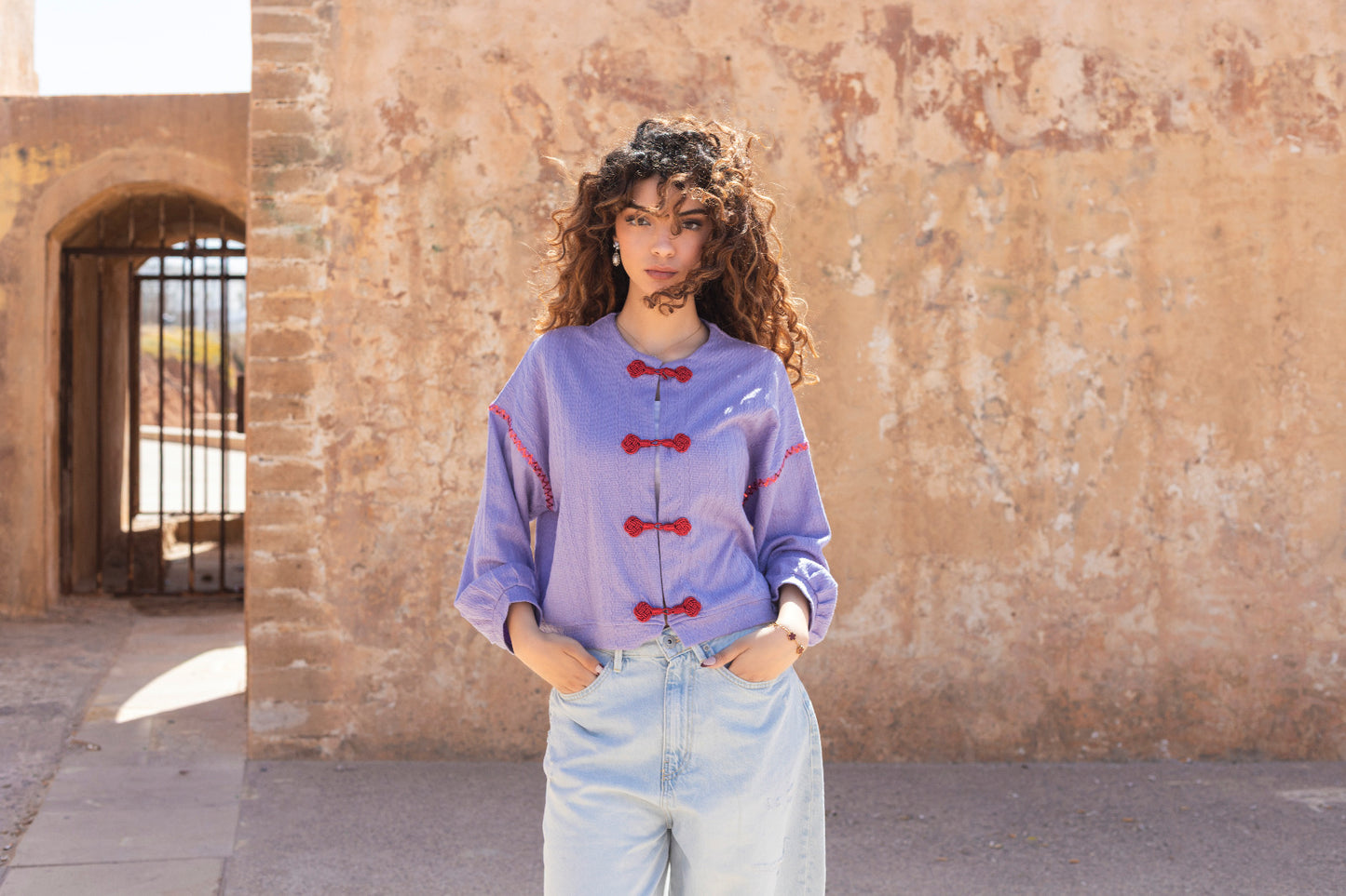Cardigan Lavande Nomade
